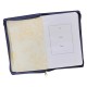 Strength & Dignity Zippered Faux Leather Journal in Navy