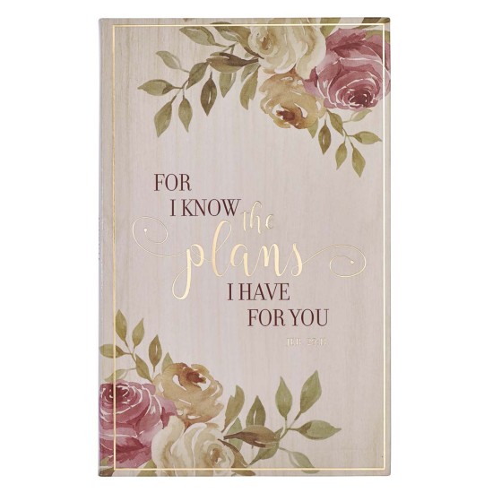 For I Know the Plans Flexcover Journal - Jeremiah 29:11