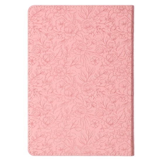 Joyful in Hope Pink Faux Leather Classic Journal