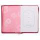 The LORD Delights in You Berry Pink Faux Leather Classic Journal with Zipper Closure - Isaiah 62:4