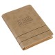 With God All Things Are Possible Tan Faux Leather Journal with Zipper Closure - Matthew 19:26