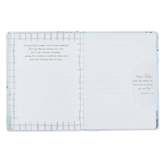 Be Still Faux Leather Prayer Journal for Women