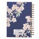 It Is Well Large Wirebound Journal in Navy