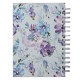 Purple Posies It Is Well With My Soul Large Spiral Journal