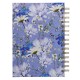 Pray Blue Blooms Spiral Journal - Job 22:27
