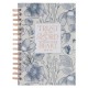 Trust in the Lord Blue Botanical Spiral Journal - Proverbs 3:5