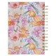 I Know the Plans Bright Floral Spiral Journal Jeremiah 29:11