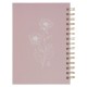 Always Be Joyful Pink Floral Spiral Journal - 1 Thessalonians 5:16