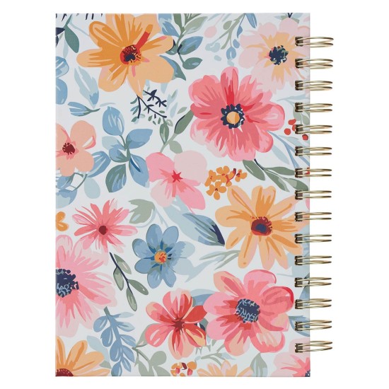 Teachers Plant Seeds Coral Garden Spiral Journal