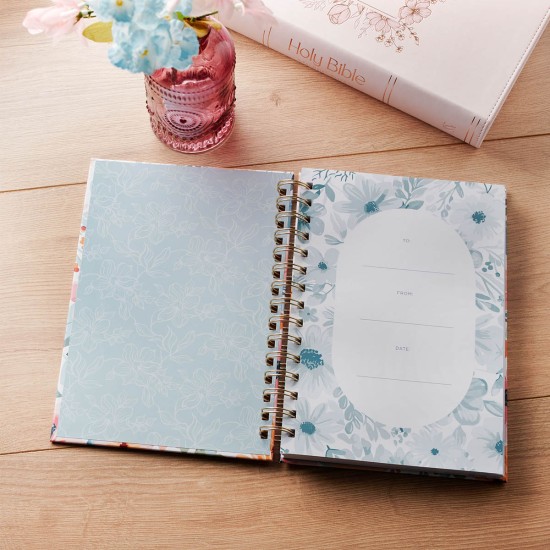 Teachers Plant Seeds Coral Garden Spiral Journal