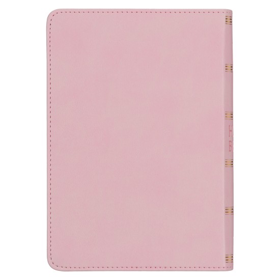 Ballet Pink Large Print Compact King James Version Bible