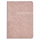 Blush Pink Floral Faux Leather Compact King James Version Bible