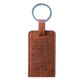  I Know the Plans Tawny Brown Faux Leather Key Ring - Jeremiah 29:11