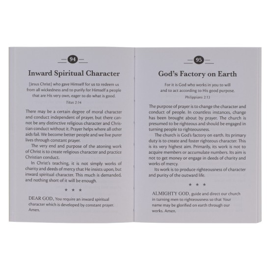 The Power of Prayer Mini Devotional The Power of Prayer Mini Devotional