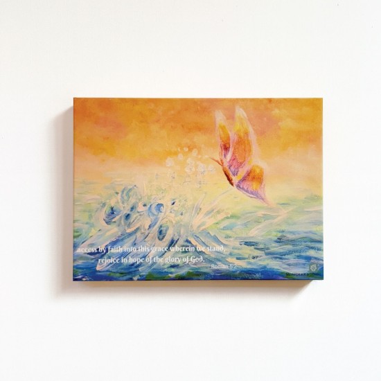 Roman 5:2 Canvas Print (Large)