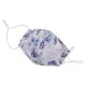 It Is Well Purple Posie Reusable Cotton Face Mask