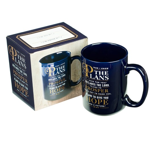 For I Know the Plans Coffee Mug - Jeremiah 29:11