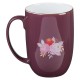 Amazing Grace Mulberry Pink Ceramic Coffee Mug