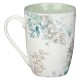 Beautiful in its Time Blue Floral Ceramic Mug - Ecclesiastes 3:11