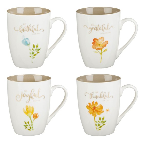 Grateful Ceramic Mug Set