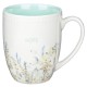 Faith Hope and Love Petite Floral Mug Set