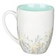 Faith Hope and Love Petite Floral Mug Set