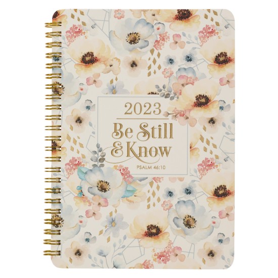 2023 Be Still & Know Wirebound Weekly Planner - Psalm 46:10 2023 Be Still & Know Wirebound Weekly Planner - Psalm 46:10