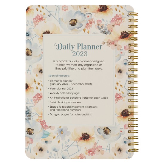 2023 Be Still & Know Wirebound Weekly Planner - Psalm 46:10 2023 Be Still & Know Wirebound Weekly Planner - Psalm 46:10