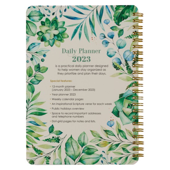 2023 I Know the Plans Wirebound Weekly Planner - Jeremiah 29:11