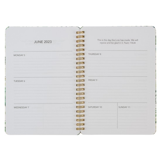 2023 I Know the Plans Wirebound Weekly Planner - Jeremiah 29:11