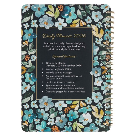 2026 Be Still and Know Spiral Weekly Planner - Psalm 46:10