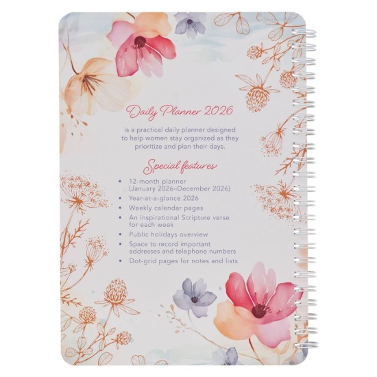 2026 Strength and Song Spiral Weekly Planner - Psalm 118:14