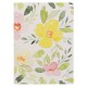 Renew Their Strength Yellow Floral Medium Notebook - Isaiah 40:31
