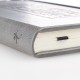 Be Strong Hardcover Faux Leather Notebook with Elastic Closure - Joshua 1:9