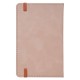 Trust Mottled Blush Faux Leather Hardcover Notebook with Elastic Band Closure - Proverbs 3:5