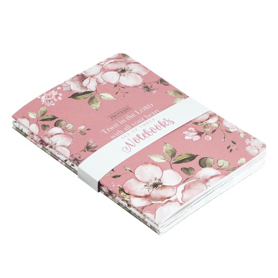 Trust in the Lord Medium Notebook Set - Proverbs 3:5