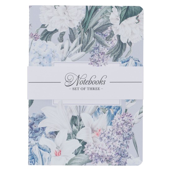 Graceful Peonies Large Notebook Set - Proverbs 31