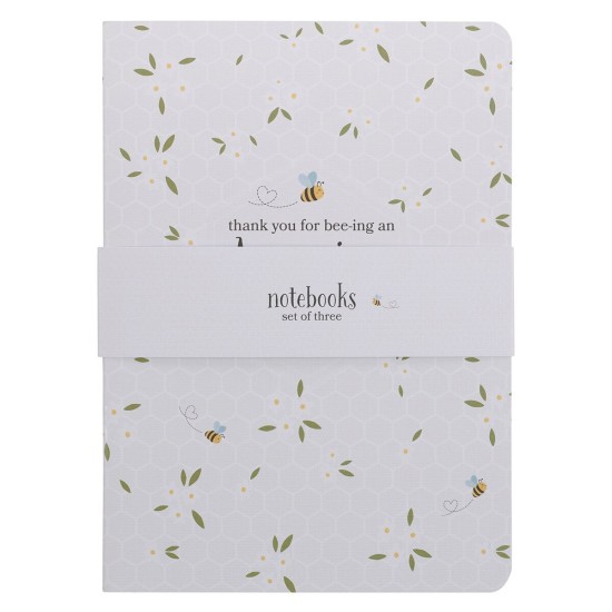 Amazing Teacher Blossom and Bees Notebook Set