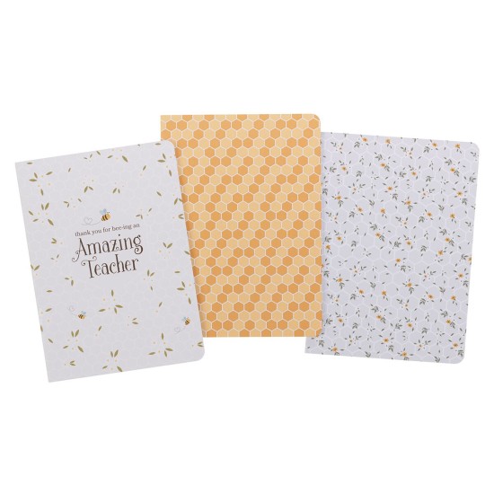 Amazing Teacher Blossom and Bees Notebook Set Amazing Teacher Blossom and Bees Notebook Set