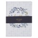 Faith Love and Grace Blue Floral Tile Notebook Set