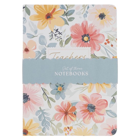 Teachers Plant Seeds Coral Garden Large Notebook Set
