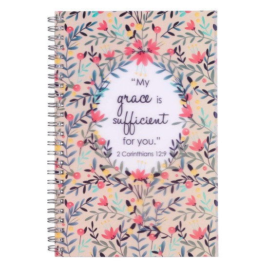 My Grace Wirebound Notebook - 2 Corinthians 12:9