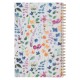 Goodness and Love Wildflower Spiral Notebook - Psalm 23:6