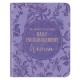 One-Minute Devotions®: Daily Encouragement for Women Purple Floral Faux Leather Devotional