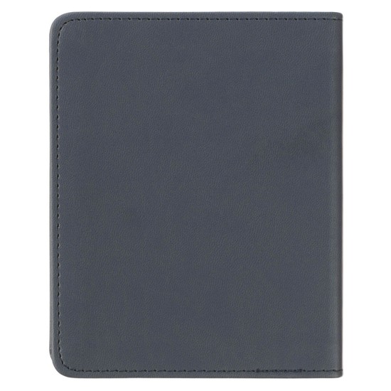 One-Minute Devotions® for Men Slate Blue Faux Leather Devotional