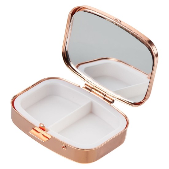 Every Good and Perfect Gift Rose Gold Pill Case - James 1:17