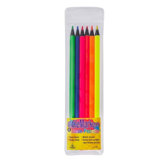 6 Piece Assorted Color Dry Pencil Bible Marker Set 6 Piece Assorted Color Dry Pencil Bible Marker Set