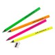 4 Piece Assorted Colors Jumbo Dry Highlighter Bible Markers with Sharpener