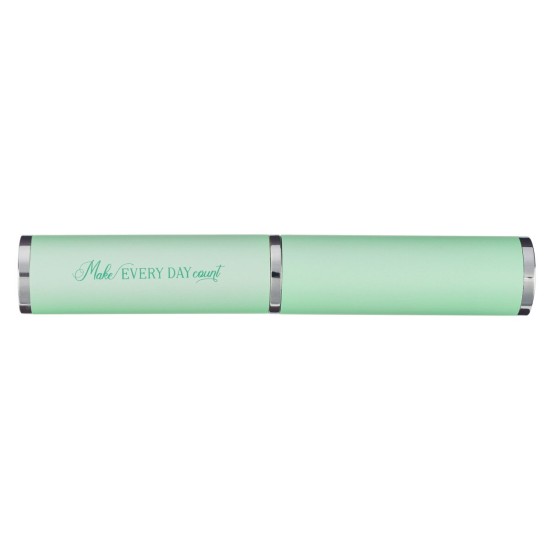 Make Every Day Count Spring Mint Pen and Case Set