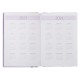 2023 Ask Seek Knock Purple Floral Quarter-bound Hardcover Daily Planner - Matthew 7:7 2023 Ask Seek Knock Purple Floral Quarter-bound Hardcover Daily Planner - Matthew 7:7